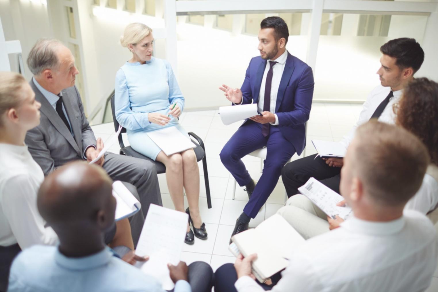 Financial planning discussion showing clear documentation and practical guidance